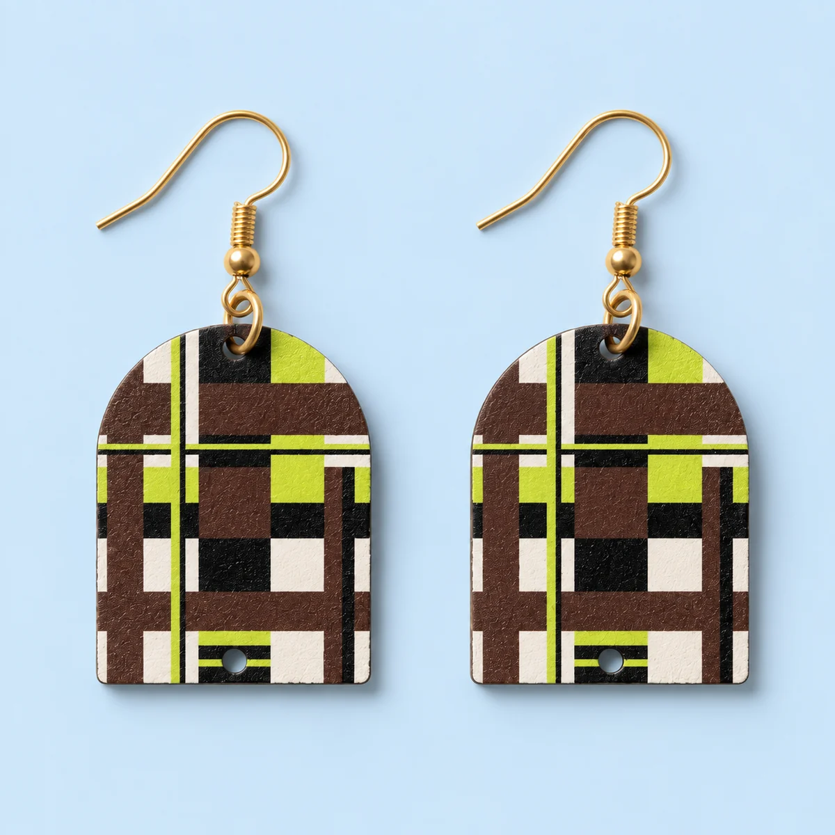 Orecchini Tartan