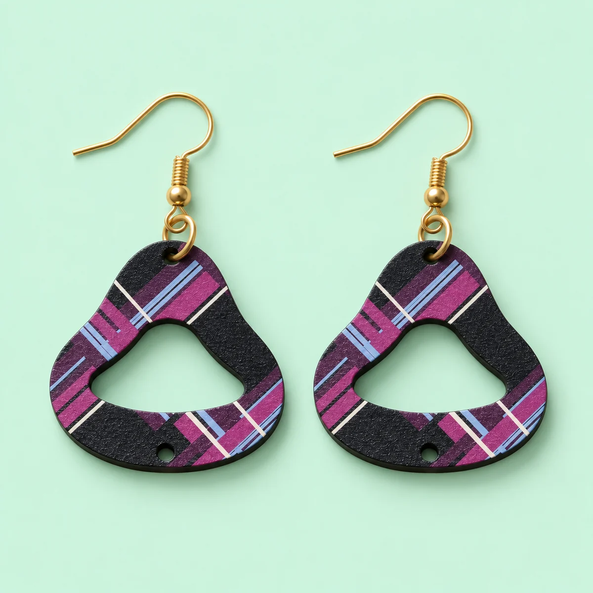 Orecchini Tartan