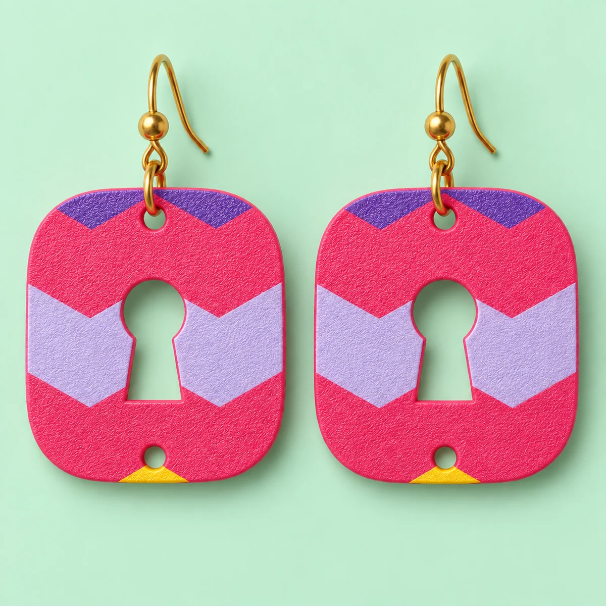 Orecchini Gummy zigzag